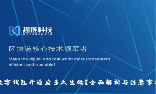 數字錢包開通后多久生效？全面解析與注意事項