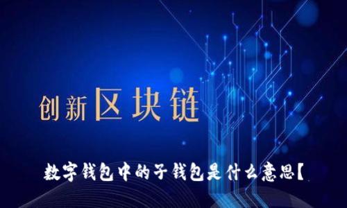 數(shù)字錢包中的子錢包是什么意思？