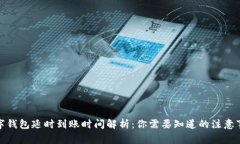 數(shù)字錢包延時(shí)到賬時(shí)間解