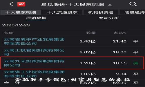 金狐貍手拿錢包:財富與智慧的象征